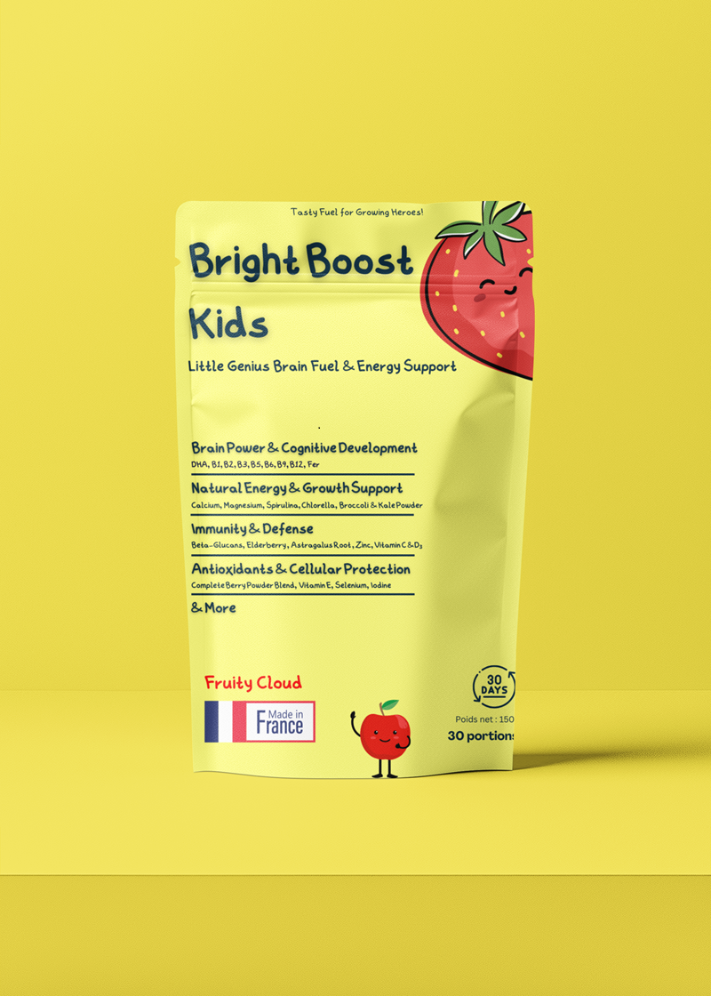 HolistikBoost Kids – Gehirnleistung, Wachstum & Immunabwehr