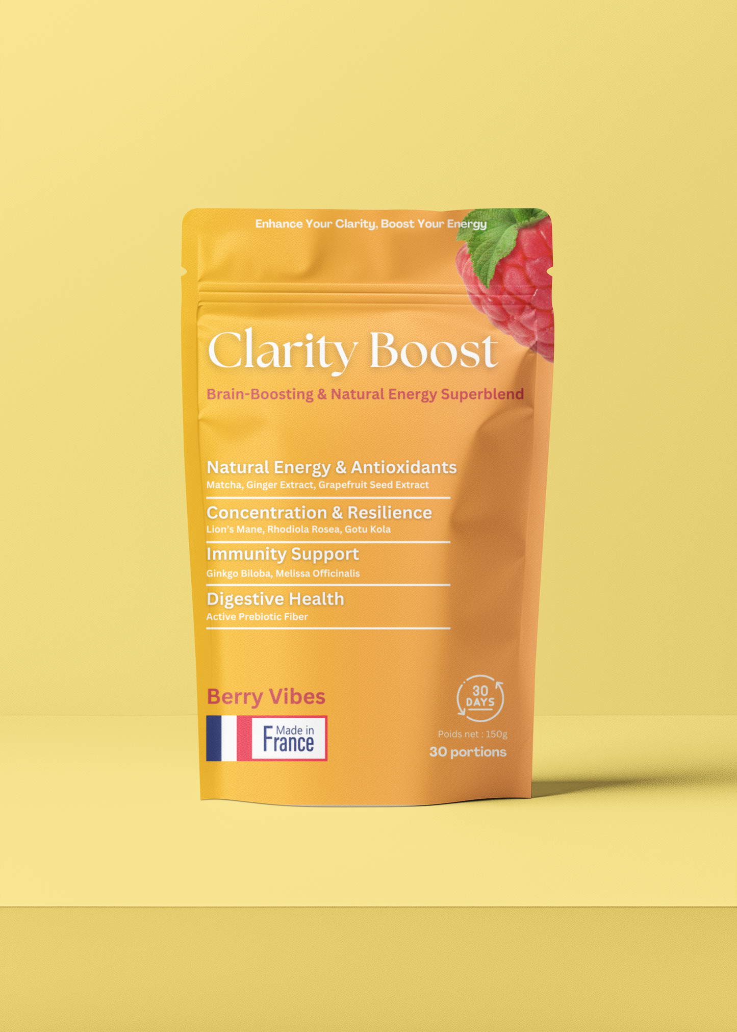 Clarity Boost – Natural Energy & Absolute Mental Clarity